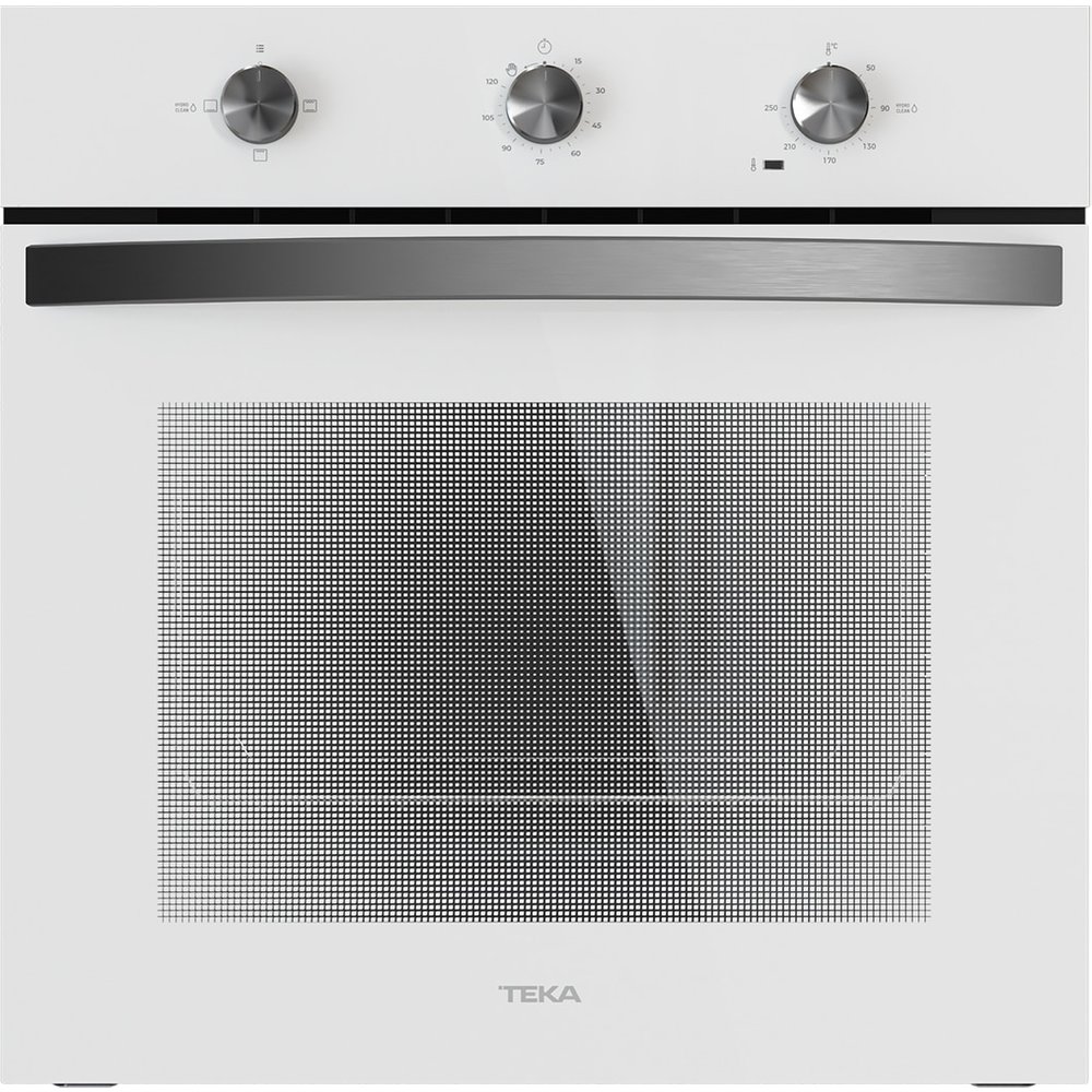 Teka - Horno convencional Teka con 3 funciones y sistema HydroClean y grill, color blanco -HBB 5350.