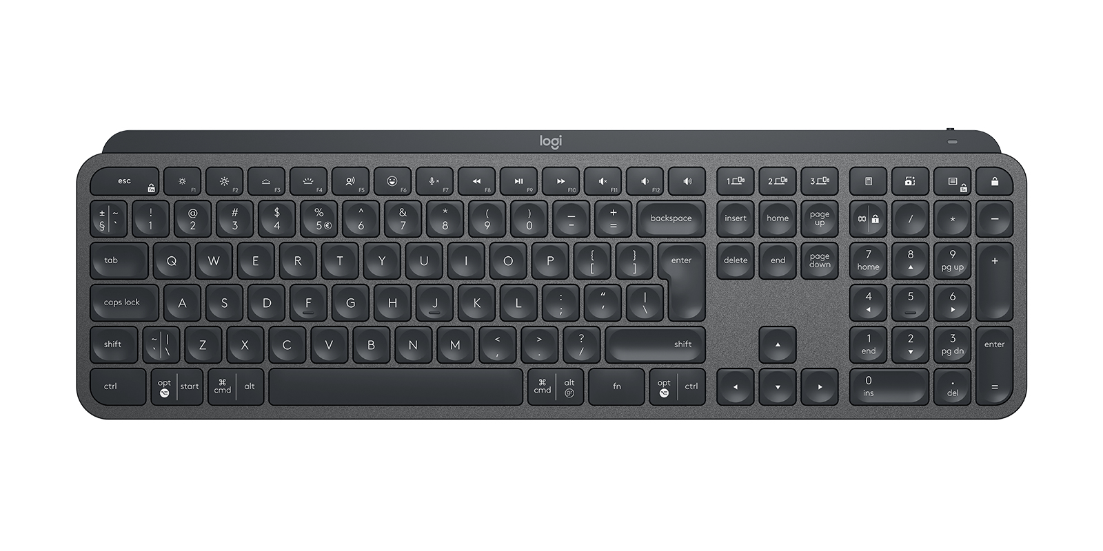 Logitech 920-010251 MX Keys Teclado para Empresas Grafito 920-010251