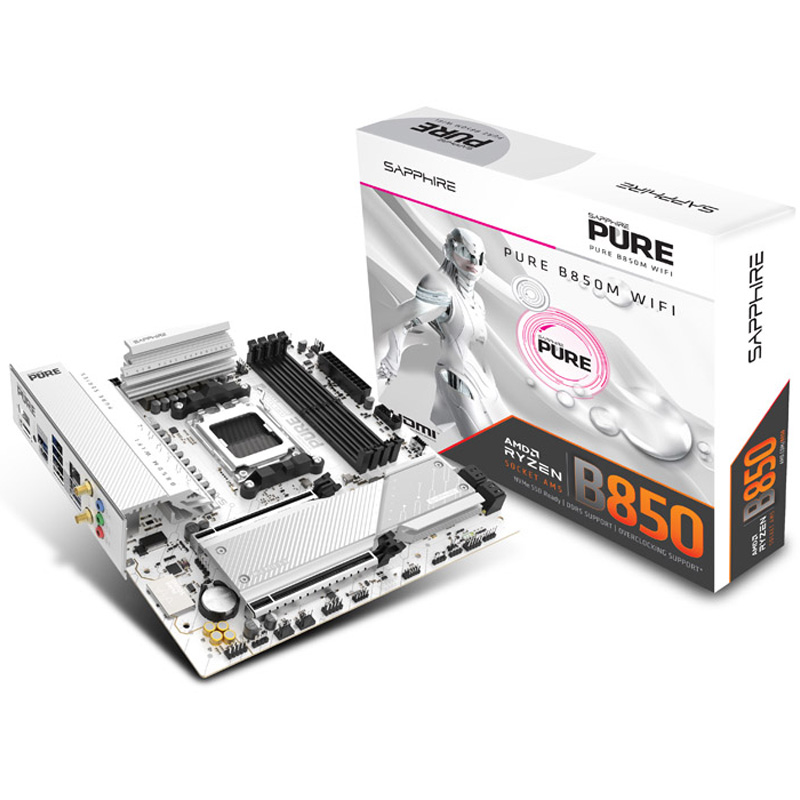 Sapphire Pure B850M WIFI Socket AM5