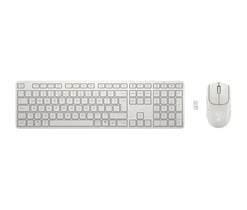 HP - Combo de teclado y ratón inalámbricos HP 490C Blanco.: imagen 3