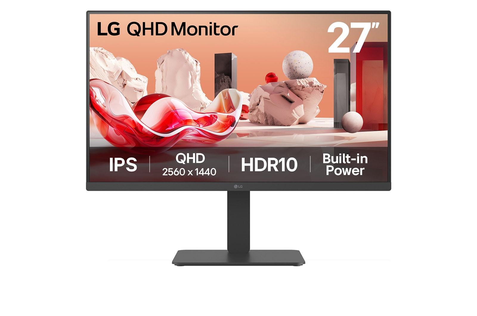 LG 27BA45QB-B pantalla para PC 68,6 cm (27") 2560 x 27BA45QB-B.AEU