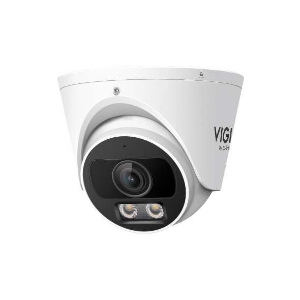 TP-LINK CAMARA VIGI IP VIGI 2MP FULL-COLOR TIPO TURRET ESPECIFICACIONES: 2MP, LENTE FIJA 4 MM, SENSOR CMOS PROGRESIVO 1/3", CODECS H.265+/H.265/H.264+