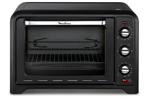 Moulinex Optimo, Horno de convección, 39 L, 7 modos de cocción, Negro