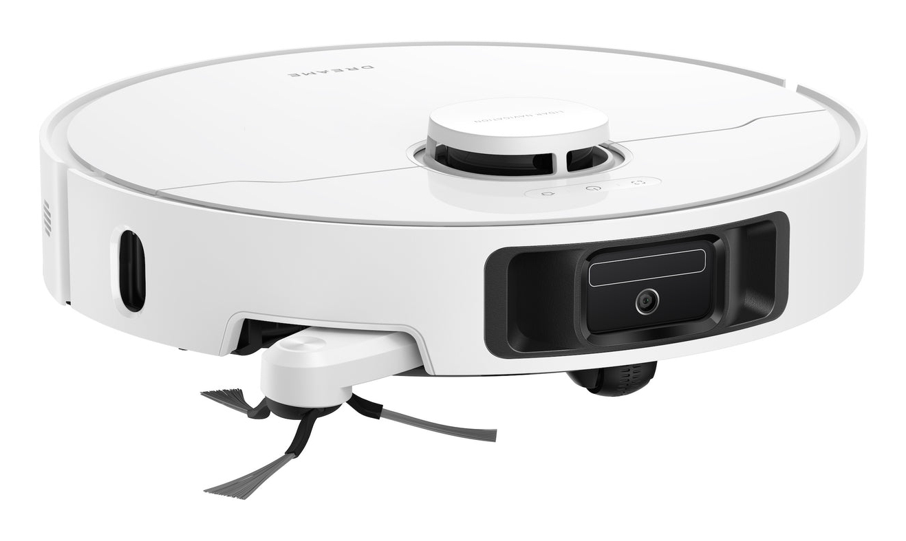 Robot friegasuelos - Dreame L10s Ultra Gen 3, 600 W, 231 min Autonomía, Succión Vormax™ de 25.000 Pa,Elevación las mopas 10.5mm, Blanco