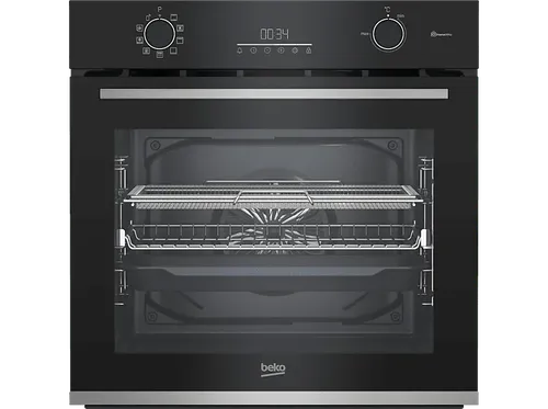 Horno - Beko BBIMA13302BMPEC, Multifunción, Pirolítico, 72 l, 59.4 cm, AeroPerfect™, AirFry, HomeWhiz App, Wi-Fi + Bluetooth, Negro