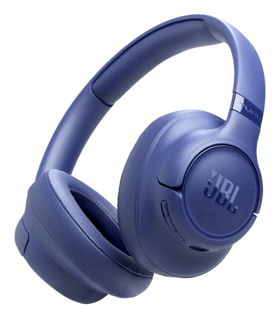 Auriculares inalámbricos - JBL Tune 730BT, 76 h Autonomía, Sonido Pure Bass, Diadema, Bluetooth 6.0, Azul