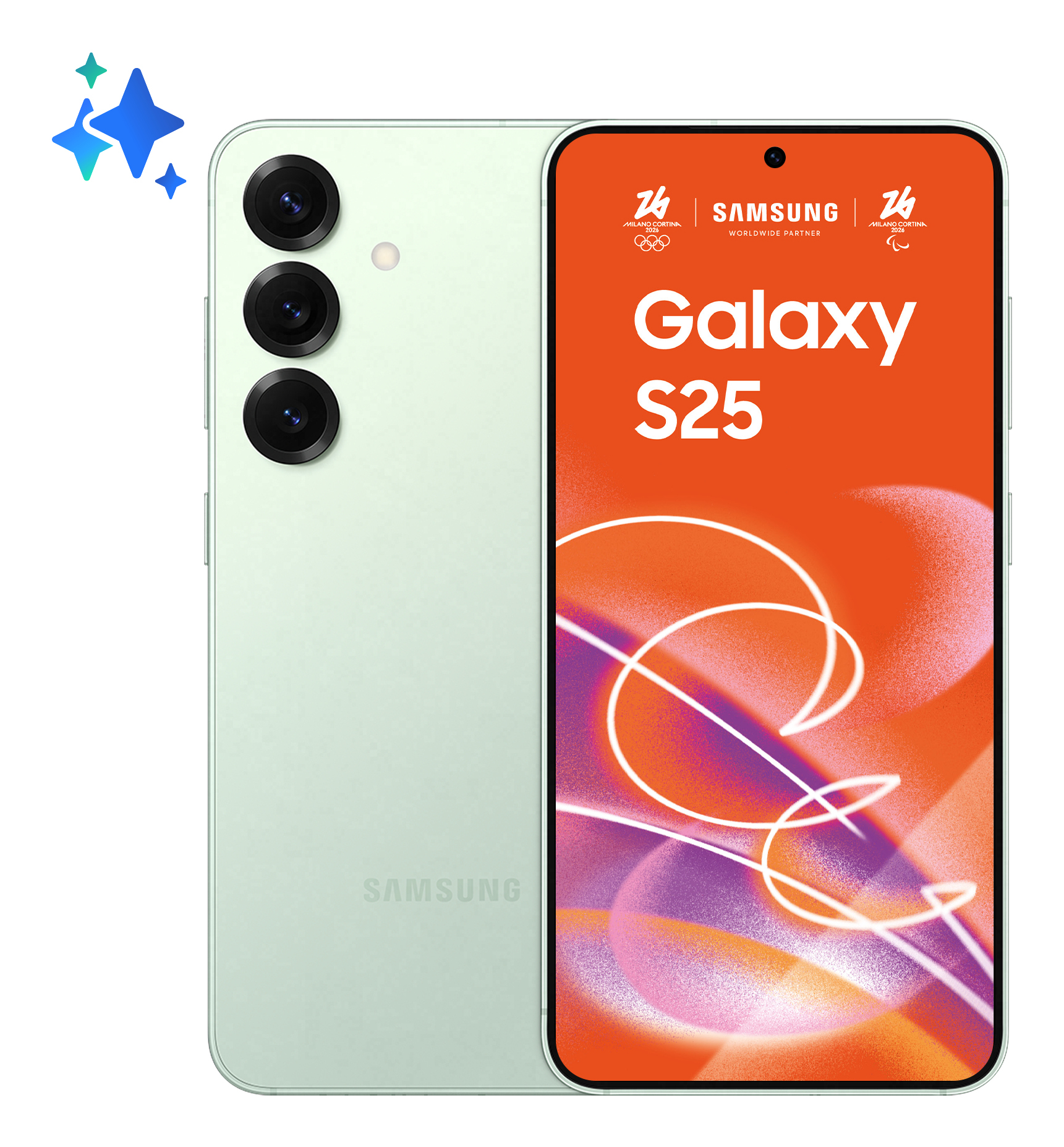Samsung Galaxy S25 5G 12/128GB Menta SM-S931BLGDEUE