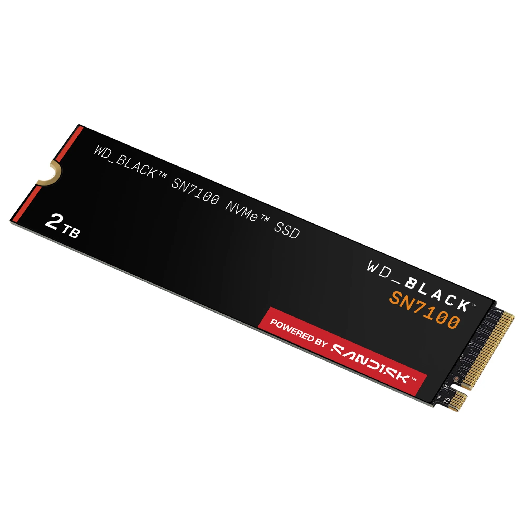 Sandisk Black SN7100 Disco SSD 2TB M.2 NVMe WDS200T4X0E