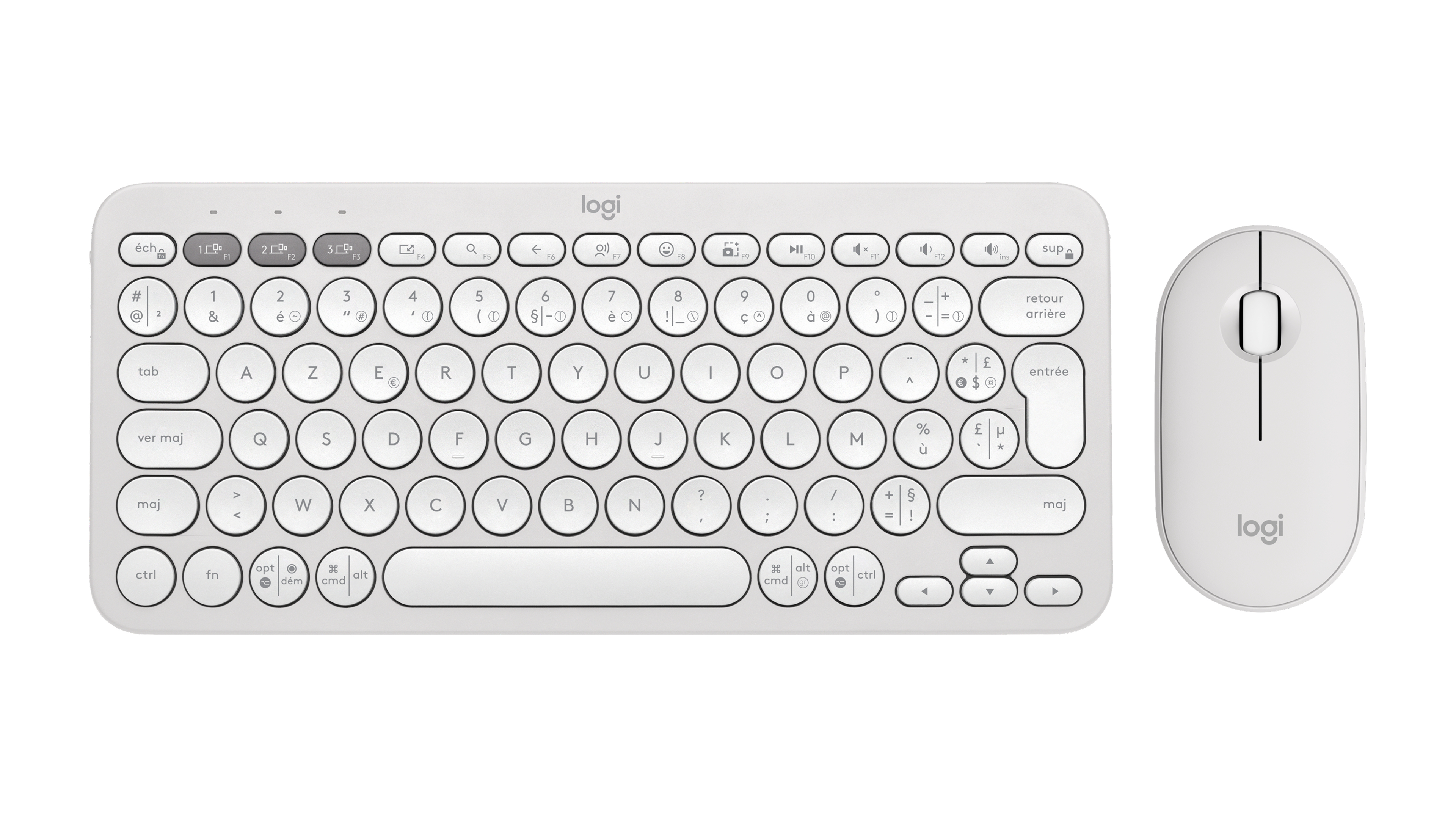 Logitech Pebble 2 Combo teclado Ratón incluido Universal 920-012210