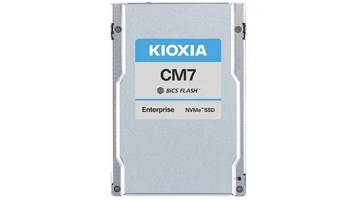 Kioxia SSD CM7-V 1.6TB U.3 (15mm) NVMe Gen5 SIE Mix Use KCMYXVUG1T60