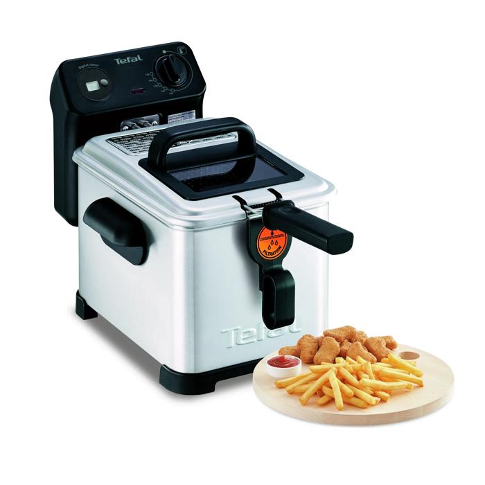 Tefal Filtra Pro Premium Eco, Freidora tradicional, 4 L, Digital, Blanco