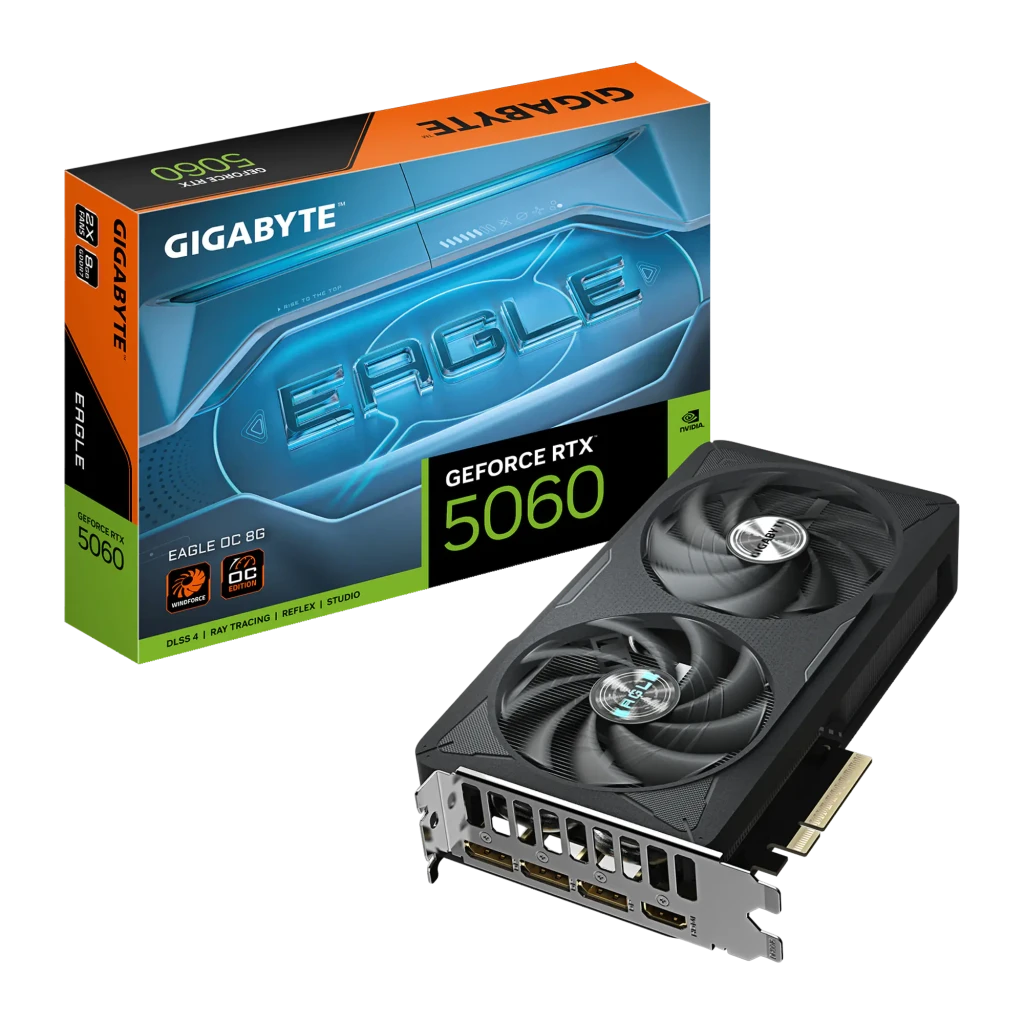 Gigabyte GeForce RTX 5060 EAGLE OC 8GB GDDR7 DLSS4