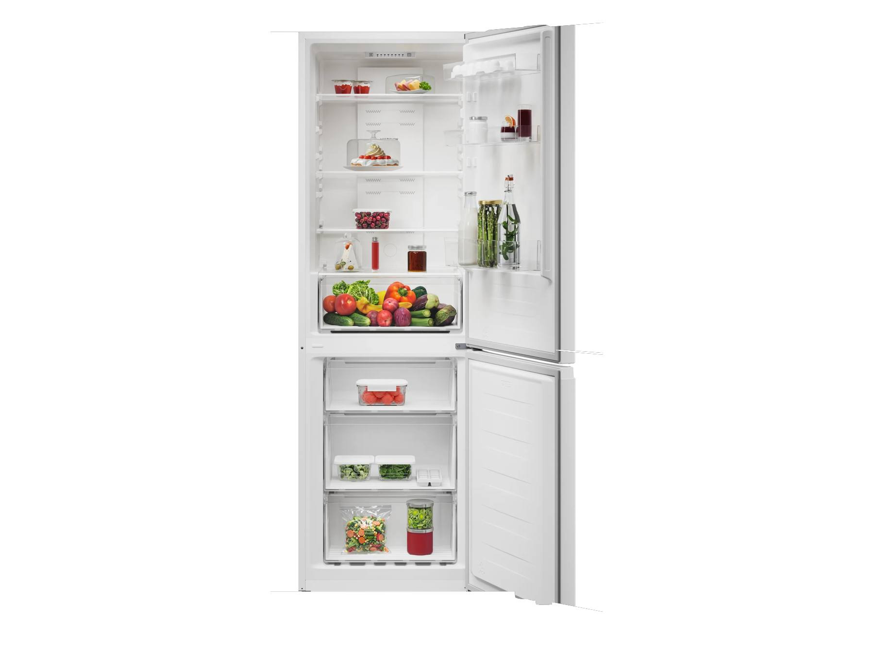AEG Frigorífico combi de libre instalación Serie 6000 Blanco de 186 cm ORC6M301DW