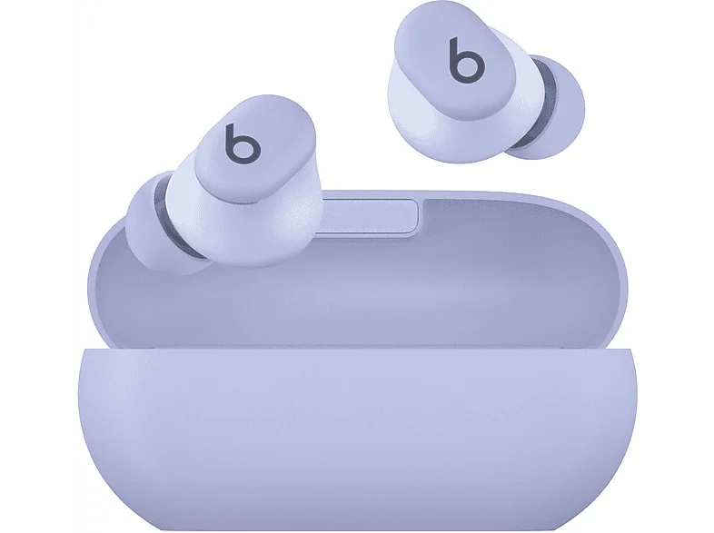 Apple Beats Solo Buds, Auriculares inalámbricos, 18 horas de autonomía, Bluetooth Clase 1, Android, Micrófono integrado, Lila ártico