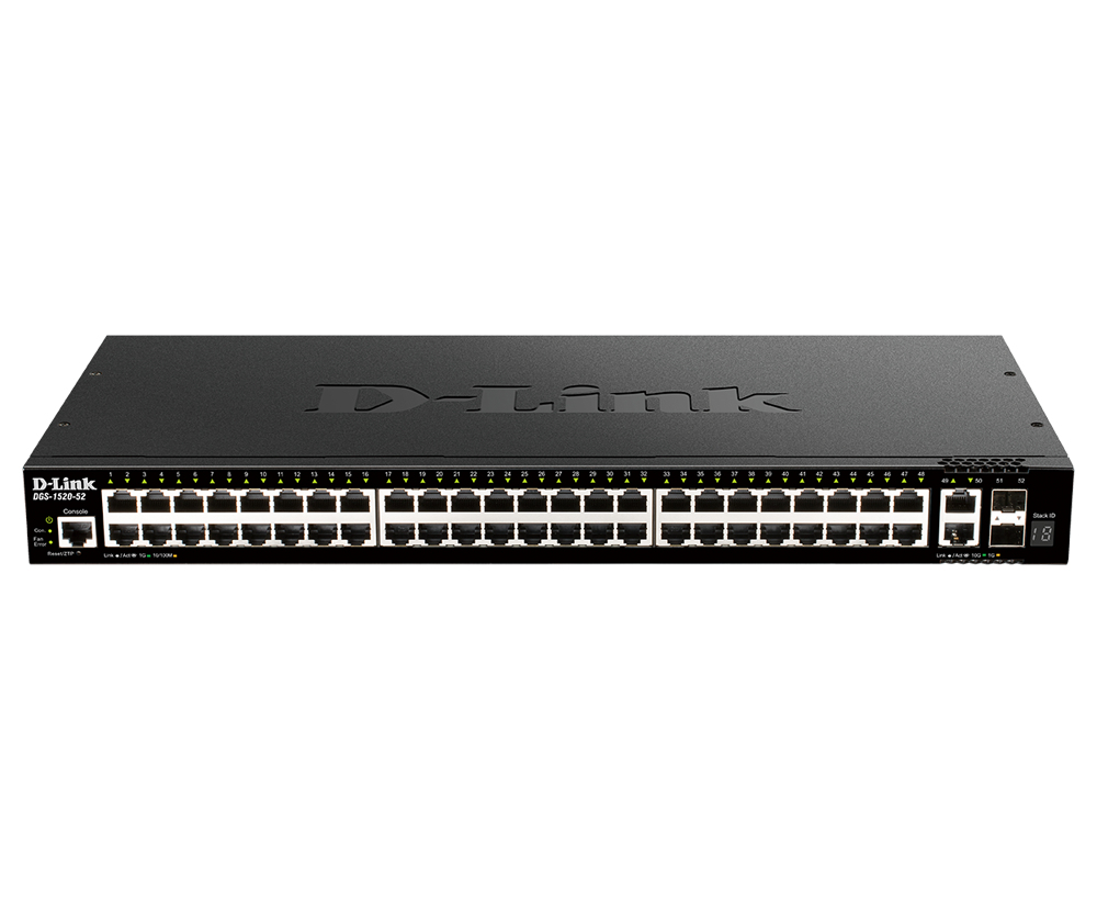 D-Link DGS-1520-52 switch Gestionado L3 10G Ethernet DGS-1520-52