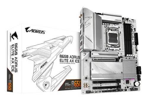 Gigabyte B650 AORUS Elite AX ICE Socket AM5