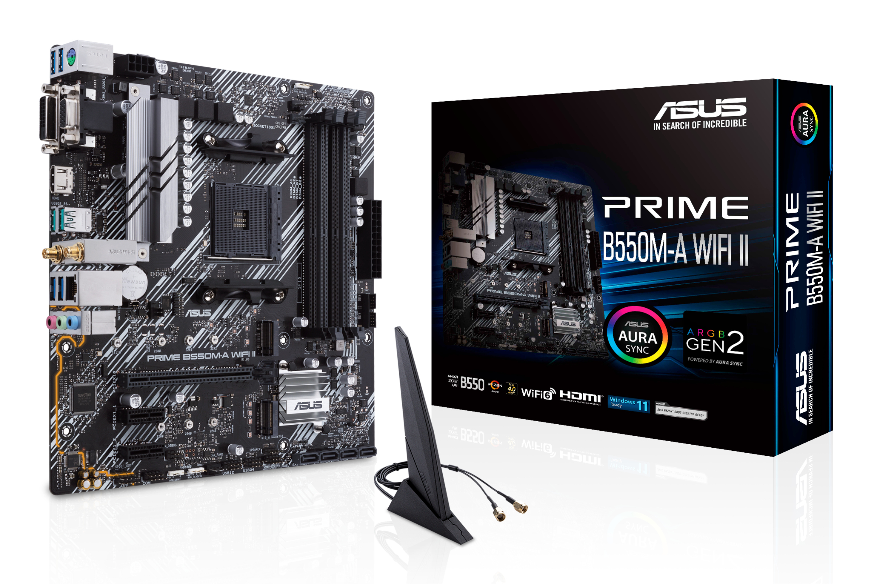 Asus AMD PRIME B550M-A WIFI II Socket AM4