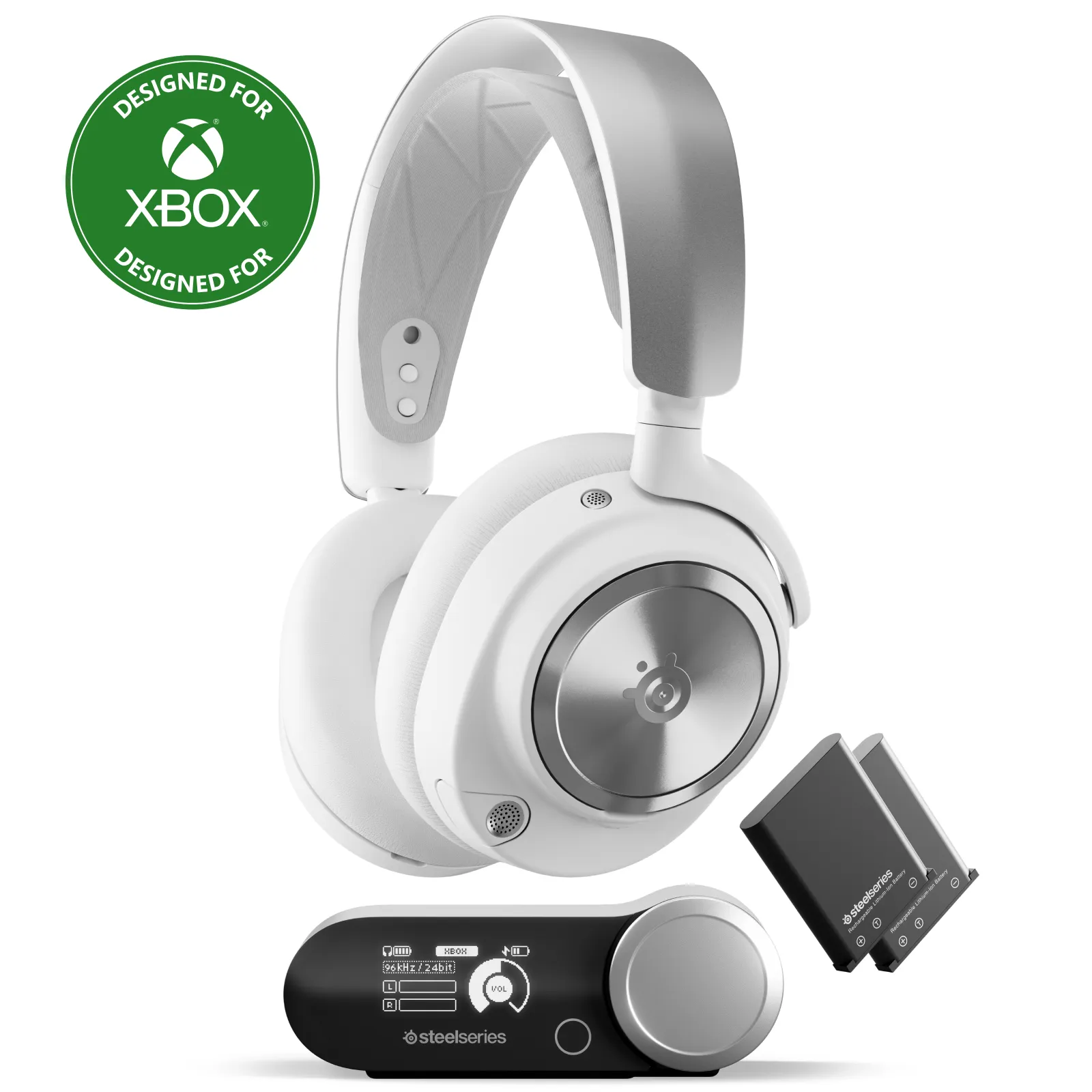 AURICULARES STEELSERIES - ARCTIS NOVA PRO WIRELESS X BLANCO (61525)