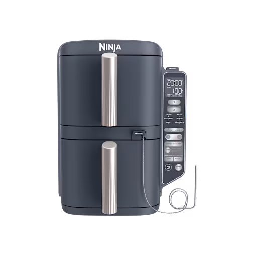Freidora de aire vertical Ninja XL (9,5 L) con termómetro, 6 funciones en Azul ciberespacio | SL451EUCYD | de SharkNinja