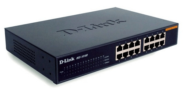 SWITCH 16 PORTS 10/100MBPS