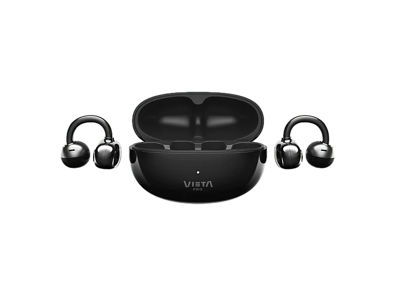 Auriculares True Wireless - Vieta Clip, 24h, IPX4, Bluetooth 6.0, Negro