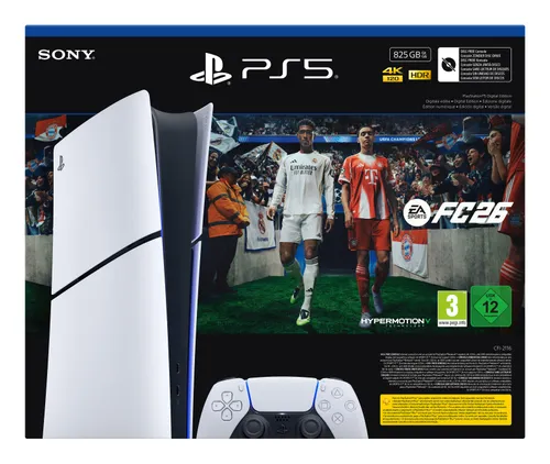 PlayStation 5 825GB Digital Edition Blanco + EA FC 26