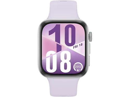 Smartwatch - Huawei Watch Fit 4, 1.82" AMOLED, 10 días batería, Compatible iOS Android, Correa Fluoroelastómero, Pago NFC, Morado