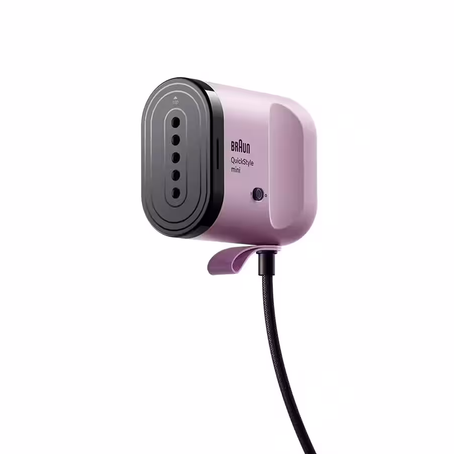 Braun Plancha vertical para prendas QuickStylemini GS 1031 púrpura GS1031PU