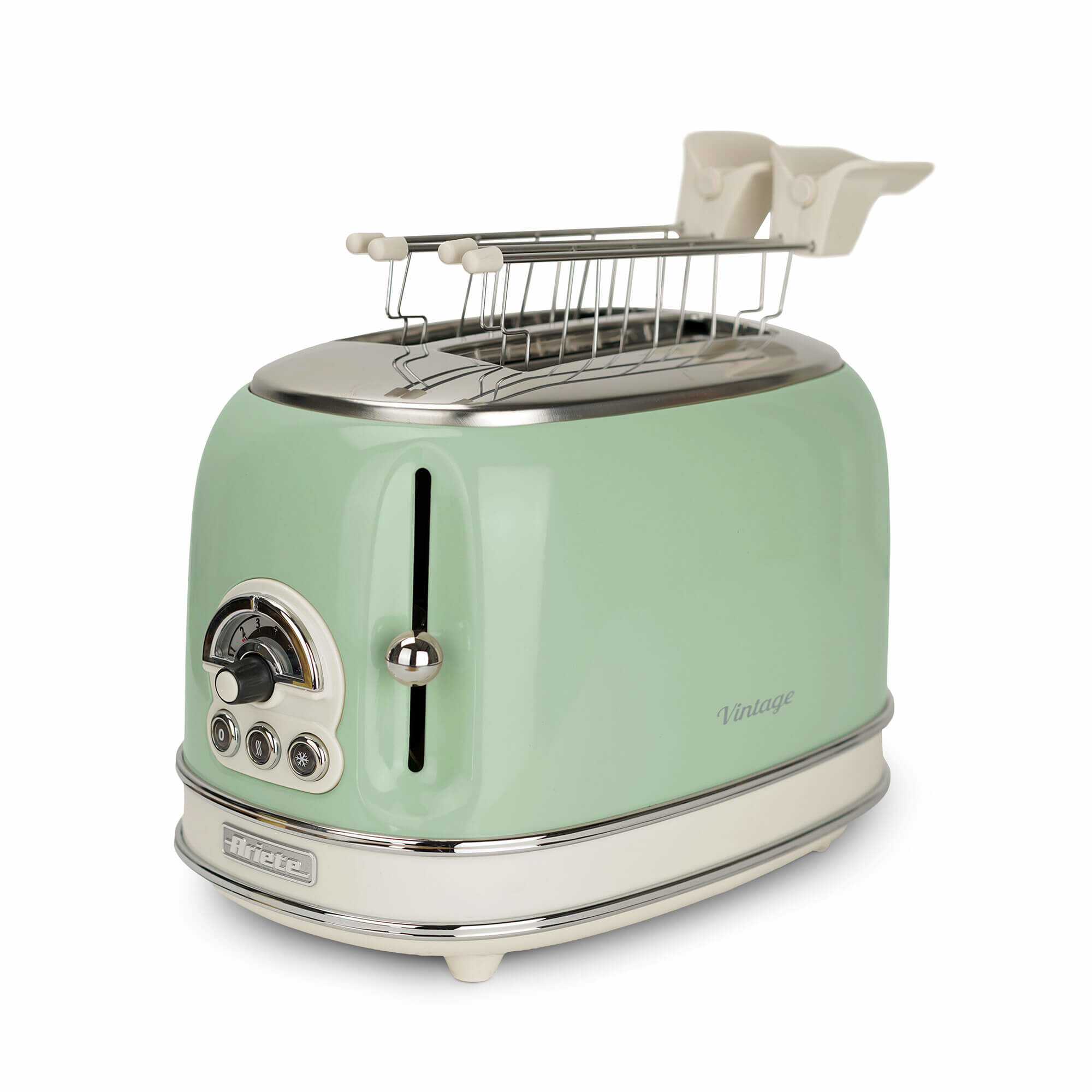 Tostadora Ariete Vintage 155 810W 2 Ranuras Verde