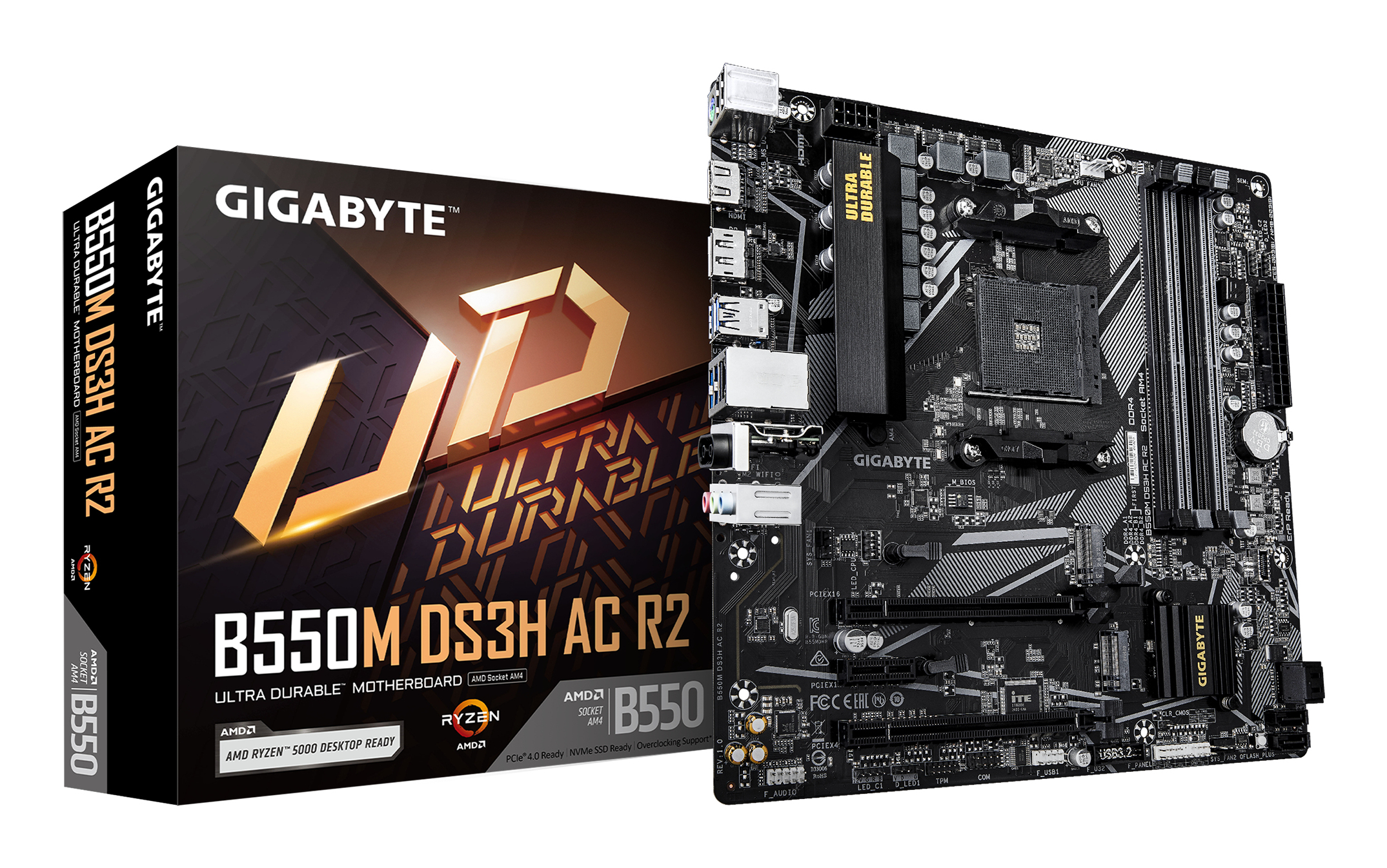 Gigabyte B550M DS3H AC R2 Socket AM4