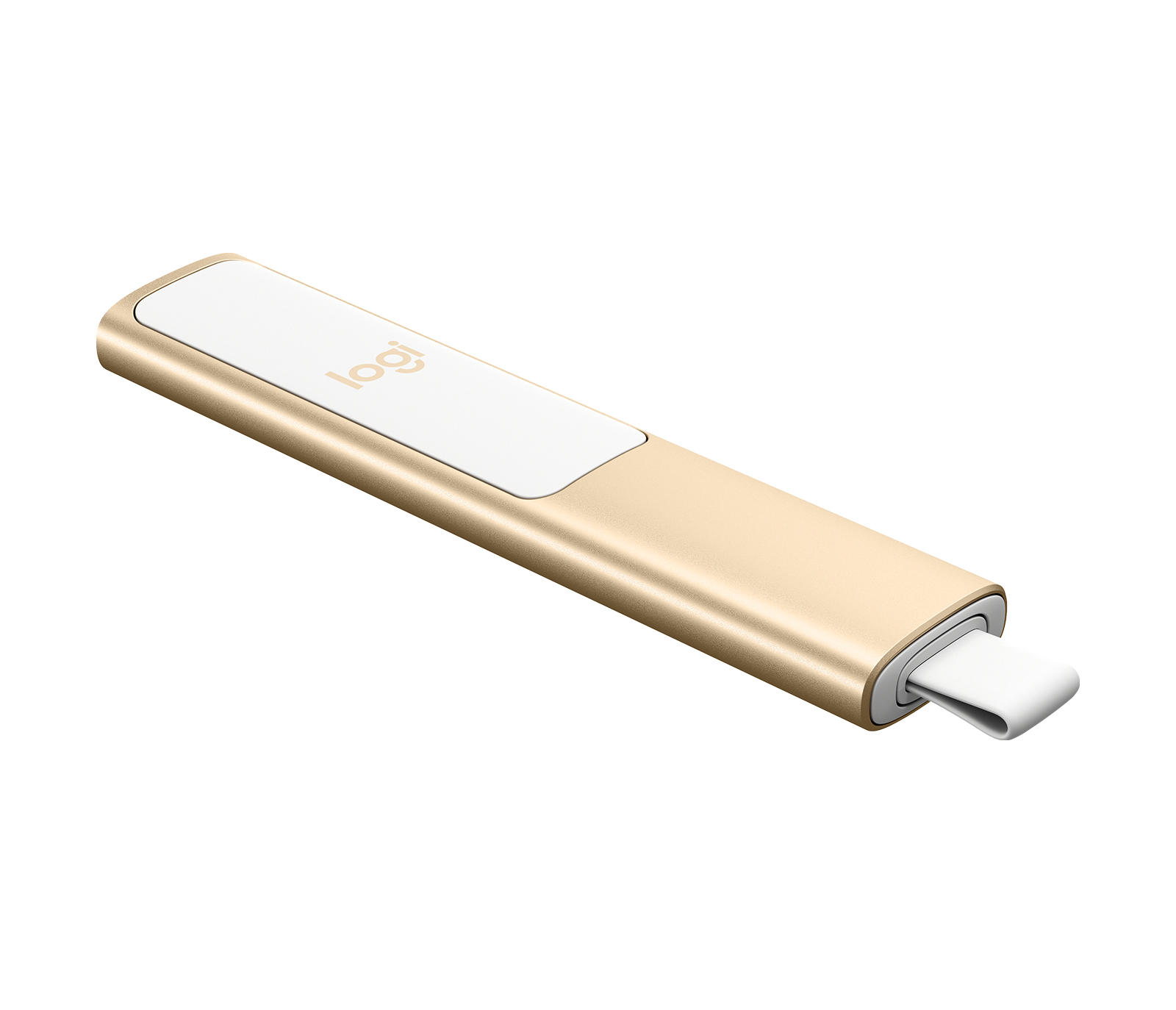 Logitech Spotlight apuntador inalámbricos Bluetooth/RF Oro 910-004862