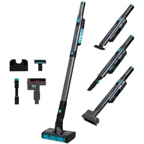 Cecotec - Aspirador de escoba recargable Cecotec Scoba 2100 Twice Max con motor Digital Brushless.