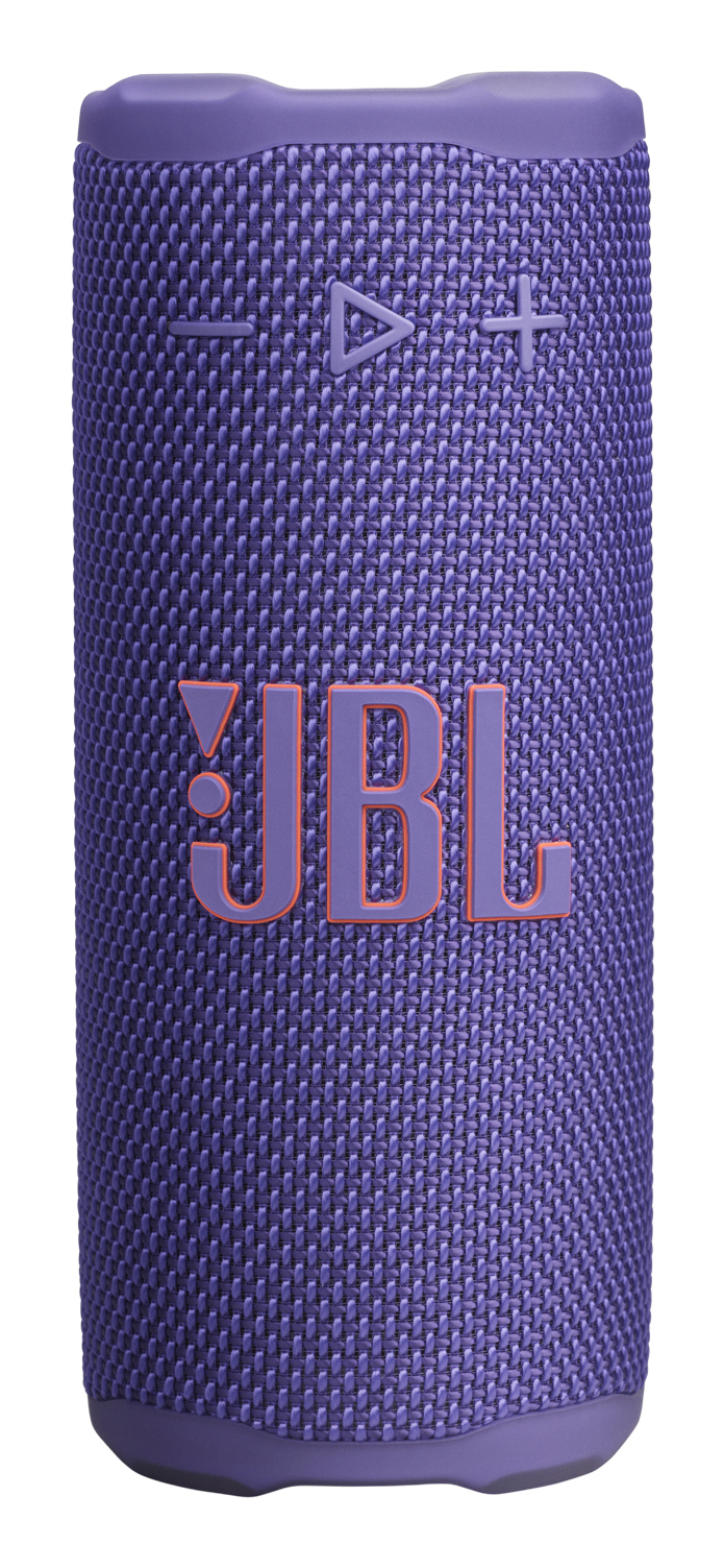 Altavoz inalámbrico - JBL Grip, 16 W Potencia, Bluetooth, 14 h Autonomía, Resistencia agua e intemperie IP68, Morado