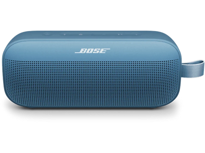 Altavoz inalámbrico - Bose SoundLink Flex II, Bluetooth 5.3, 12h Autonomía, IP67, 9m de Alcance, Azul Oscuro