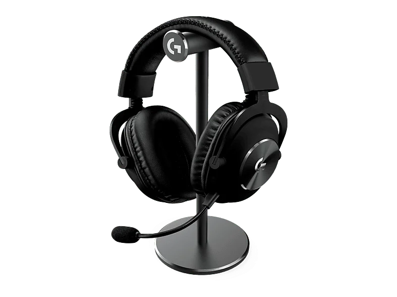 Auriculares gaming - Logitech G PRO X + Stand, Inalámbrico, Lightspeed-BT, PC-PS5/PS4, Filtros de voz, Transductores 50 mm, 7.1 canales, 20h, Negro