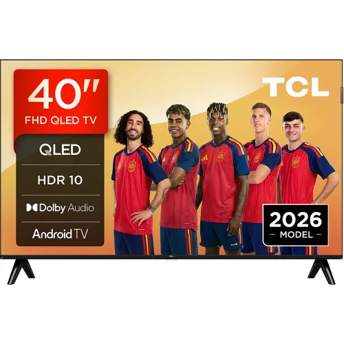 TV TCL 40 pulgadas QLED VA Full HD Negro 40S5L