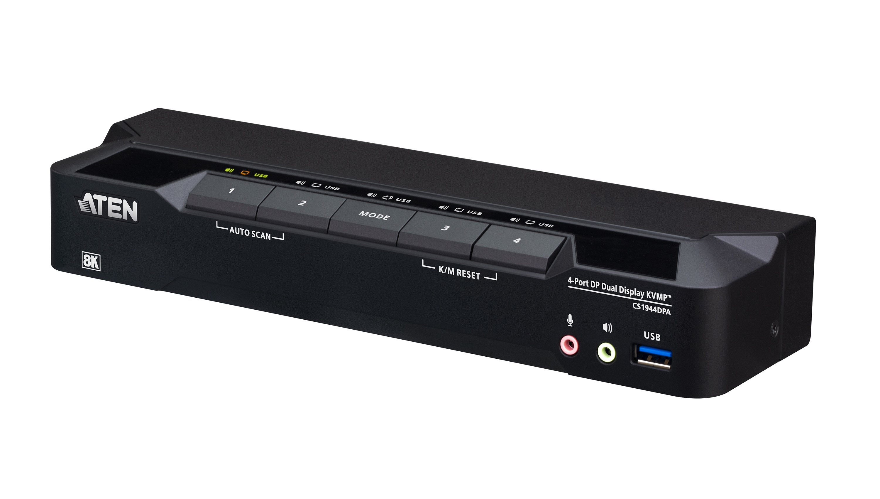 Aten CS1944DPA-AT-G 4P USB3.0 8K DP Doble Pantalla CS1944DPA-AT-G