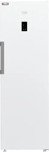 Frigorífico una puerta - Beko B3RMLNE444HW, No Frost, 186.5 cm, 365l, Puerta Reversible, Tecnología HarvestFresh, Blanco