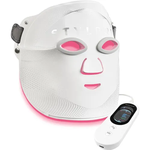 Máscara LED - StylPro Wavelength Pro 5-in-1, Cara/Cuello/Cabeza/Espalda/Pecho, 548 LEDs, 4 Longitudes de Onda, Blanco