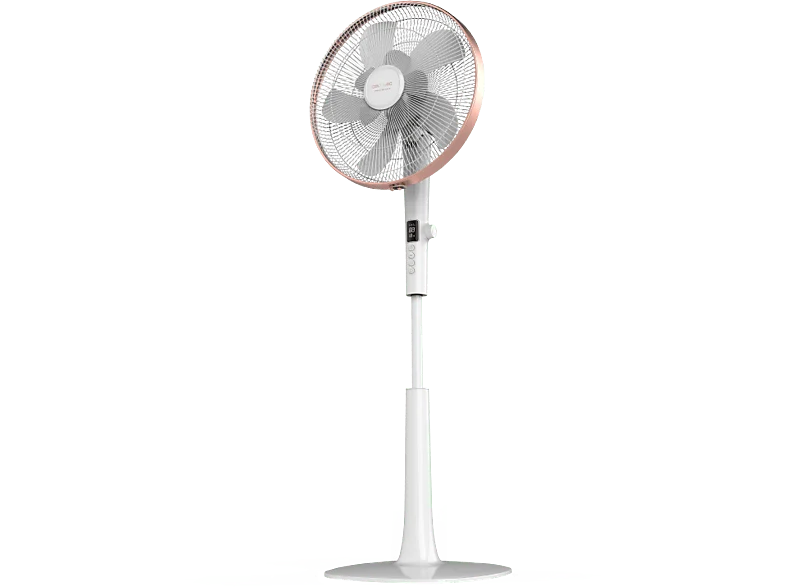 Ventilador de pie - Cecotec EnergySilence 1030 SmartExtreme, 28 W, 10 aspas, 3 velocidades, Modo Turbo, Blanco