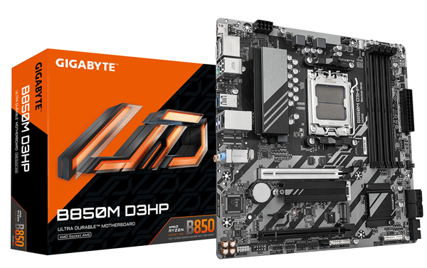 GIGABYTE B850M D3HP placa base AMD B850 Zócalo AM5 micro B850M D3HP