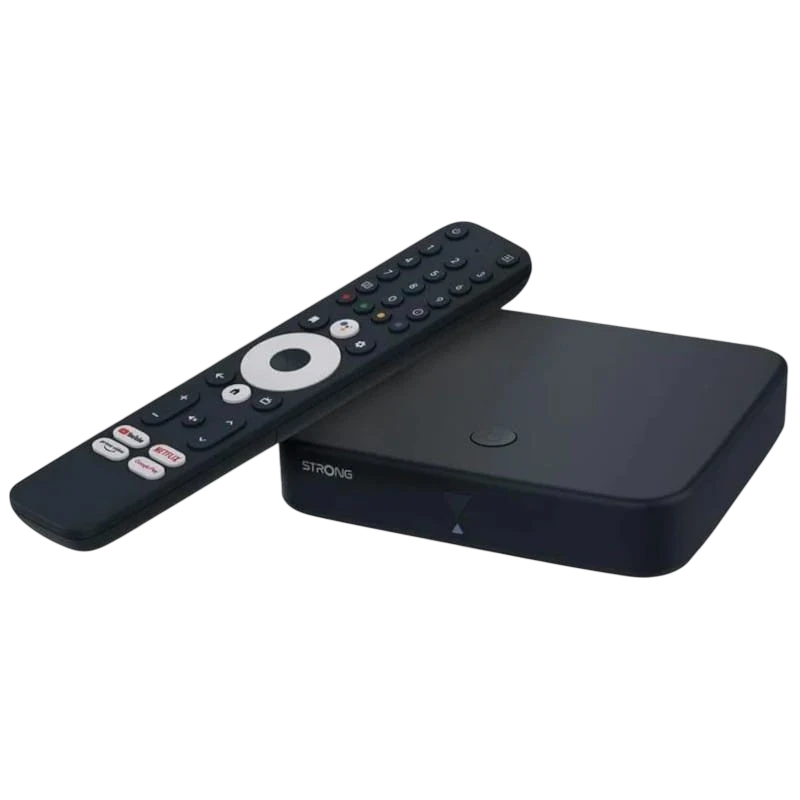 Receptor TDT - Strong SRT420, 8GB, 4K UHD, HDMI y USB, Dolby Audio, Negro