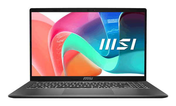 MSI PORTATIL MODERN 15 F1MG-600ES. 15.6" FHD (1920 1080), 60HZ IPS. INTEL CORE 5 PROCESSOR 120U. INTEL GRAPHICS. DDR IV 8GB 2. 512GB NVME SSD. PLATINU