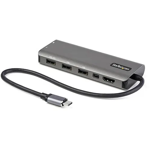 Startech.com MultiP USB C HDMI Mini DP 4K60 PD100W - Docking