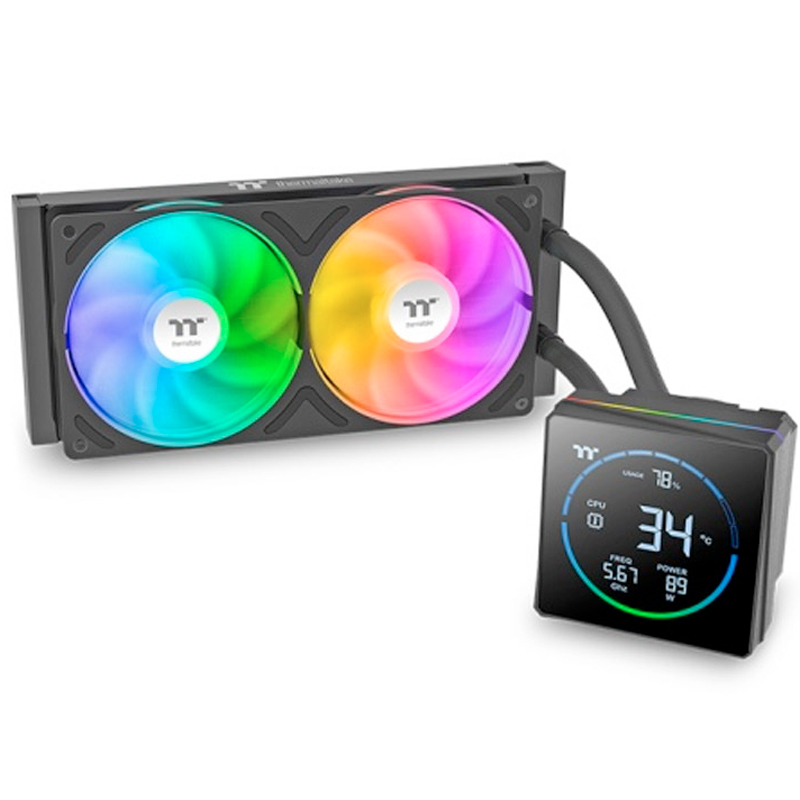 Thermaltake TH240-S V3 ARGB Sync LCD 240 Negro