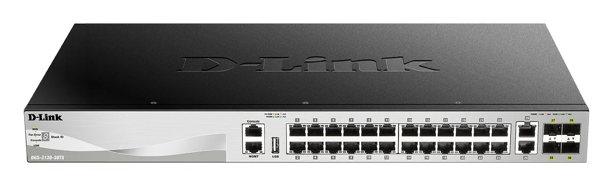 D-Link DGS-3130-30TS/E switch Gestionado L3 Gigabit DGS-3130-30TS/E