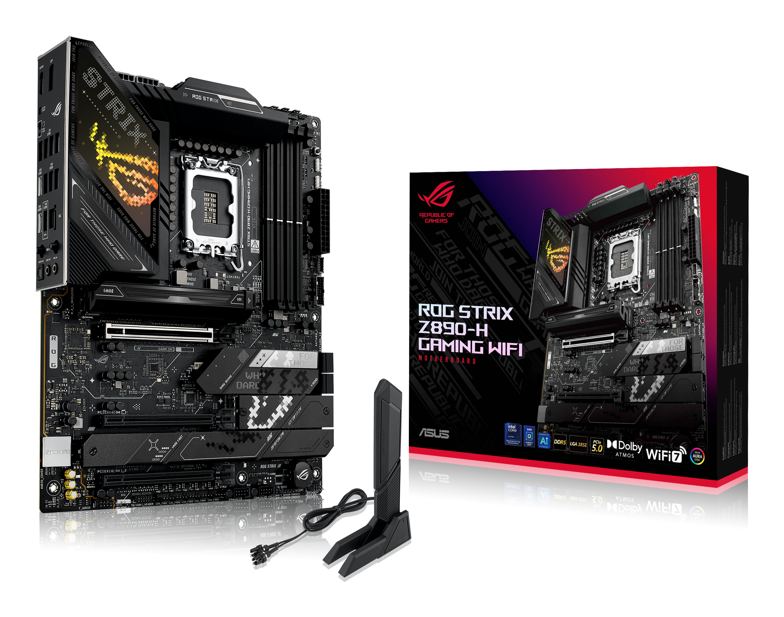ASUS ROG STRIX Z890-H GAMING WIFI Intel Z890 LGA 1851 90MB1K20-M0EAY0