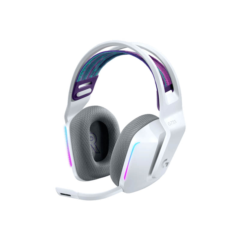 AURICULARES INALAMBRICOS GAMING LOGITECH G733 LIGHTSPEED RGB WHITE