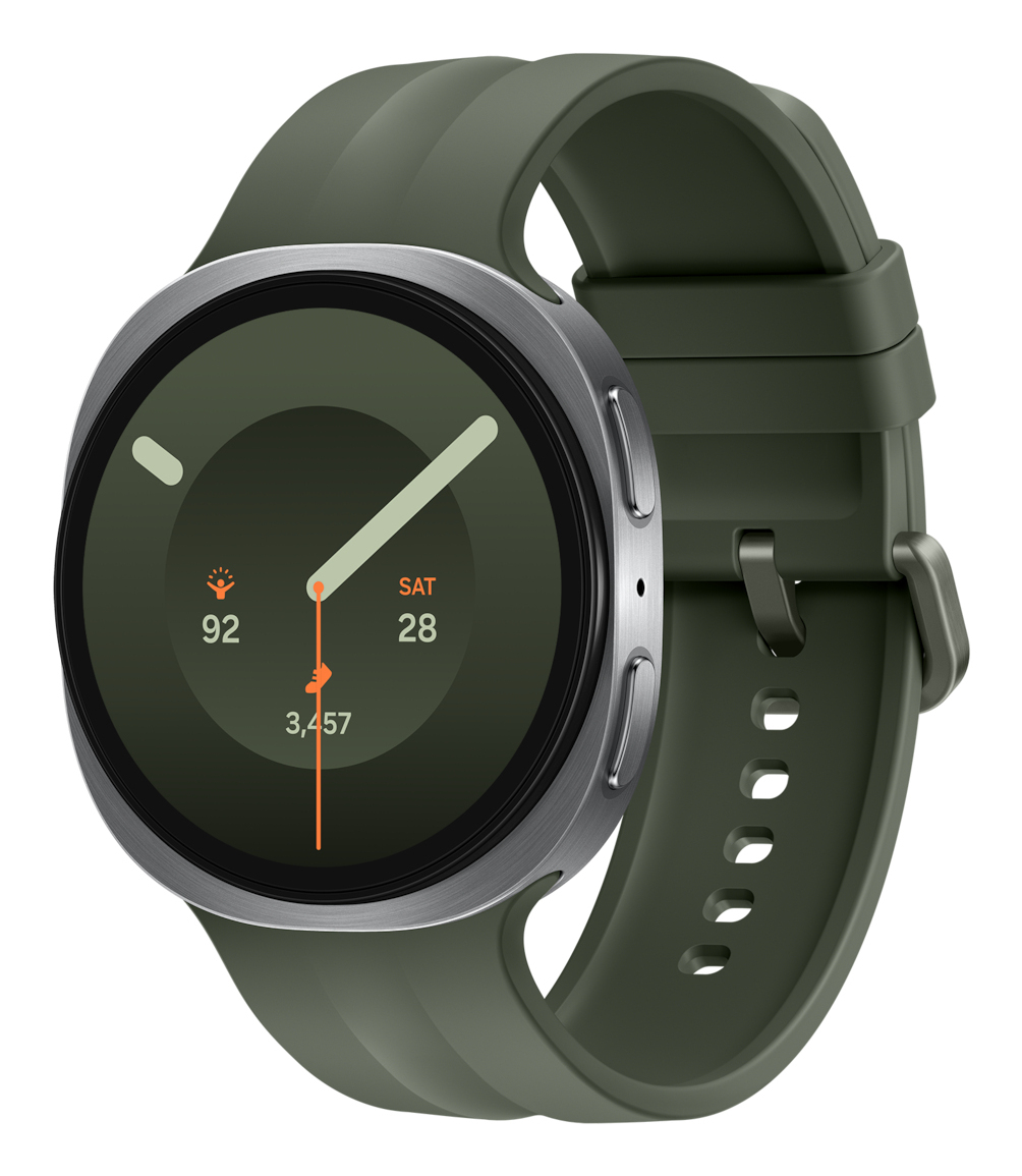 Smartwatch - Samsung Galaxy Watch9 LTE 44 mm, 4G, 1.5", Qualcomm SW6100​, 32 GB, 2 GB RAM, 445 mAH, Wear OS, Plata