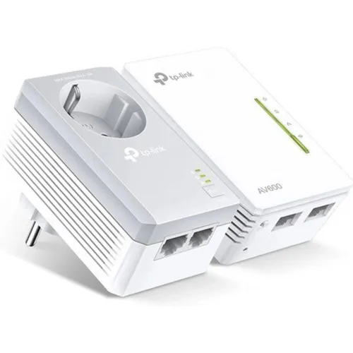 POWERLINE WIFI TP-LINK AV600 KIT 2 UDS